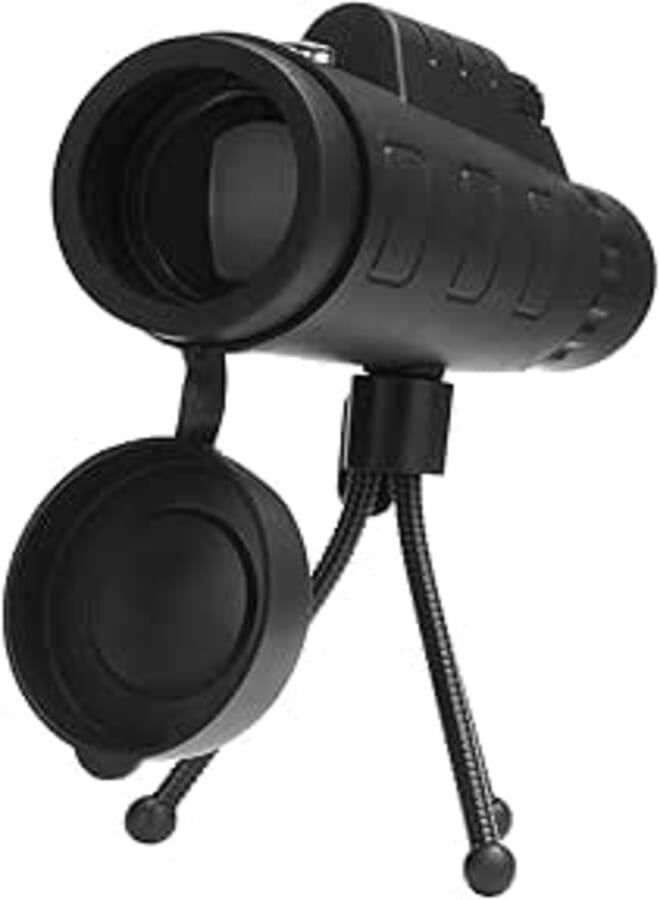 HD 40x60 Telescope Dual Focus Zoom Monocular Binoculars Night Vision BAK4 prism